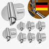 Die Lösung für perfekte und professionelle Säume – Set mit 8 Rollsaum-Nähfüßen